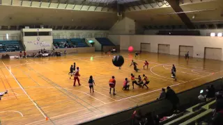 NARA2015X'mas KIN-BALL SPORT CUP　フレンドリー決勝