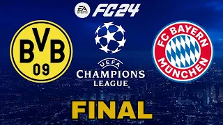 EA FC 24 Champions League Final: Borussia Dortmund vs Bayern Munıch