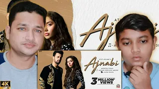 Ajnabi - Official Music Video Reaction | Atif Aslam Ft. Mahira Khan