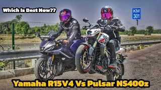 Pulsar NS400 Vs Yamaha R15M | Quick Comparison | New NS can Beat R15?😱 Fire Hai ye To🔥