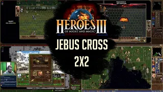 Heroes 3 🏆 Jebus Cross 2x2 Szopa666 & Dawidu91 vs Tyranuxus & Arytmetyczny