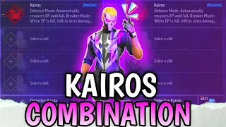 Kairos Character Combination For CS Rank | Kairos Character Combination in free fire ||