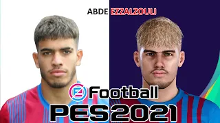 ABDE EZZALZOULI | PES 2019/2020/2021 | FACE BUILD & STATS