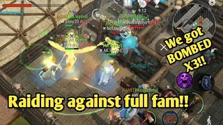 The POWER of Bandit!! And raiding a full fam with PVP | Frostborn Solo/Fam PVP + Raiding