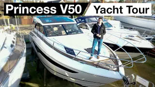 Princess V50 | Yacht Tour