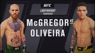 UFC 4 : CONOR McGREGOR VS CHARLES OLIVEIRA