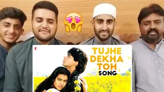 Pakistani Reaction On Tujhe Dekha To Ye Jaana Sanam Song 🎵