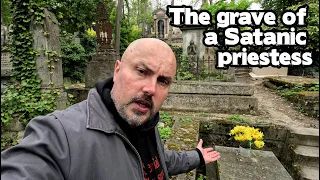 The grave of a Satanic priestess