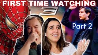 ** Not Harry!!! ** CRYING & LAUGHING w/ Spider-Man 3 (2007) - FIRST TIME WATCHING Reaction (Part 2)