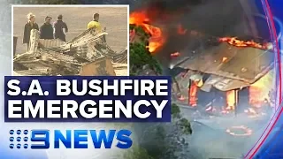One dead, 54 injured in South Australian bushfires | Nine News Australia