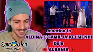 Reaction 🇦🇱 ALBANIA 🇦🇱 Albina & Familja Kelmendi - Duje | Eurovision 2023 Liverpool | REACCIÓN