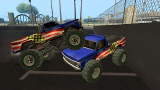 monster truck glitch is insane / gta san andreas