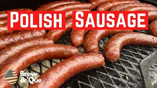 How to make POLISH SAUSAGE (KIELBASA)