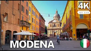 Modena, Italy  🇮🇹 walking tour 4K | A charming town in the Emilia-Romagna region