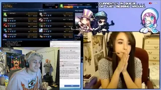 xQc reacts to Pokimane saying the "N" word