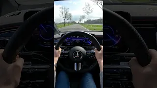 Mercedes EQE 2023 acceleration 0-100 | EQE 350+ Eco mode | 292 hp RWD