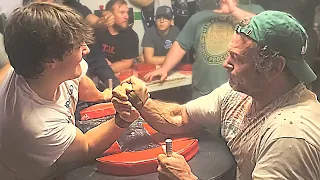 why AUDEN LARRATT DEFEATS ARMWRESTLING WHISPERER