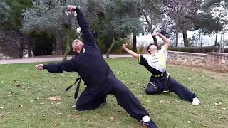 Kung Fu GrandMaster Senna Shi De Feng, trayectoria Shaolin Wudan