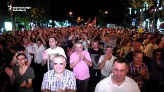 Thousands of People March in Armenia in Support of Yerevan Hostage Takers