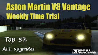 Real Racing 3 · Weekly Time Trial · Aston Martin V8 Vantage GT2 · Hockenheimring · GP