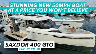 Saxdor 400 GTO yacht tour | Stunning new 50mph sportsboat at a price you won't believe | MBY