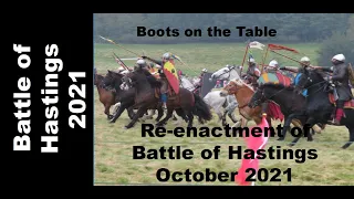 Re-enactment of Battle of Hastings October 2021