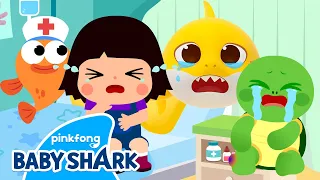 Baby Shark, I've Got a Boo-Boo! | +Compilation | Baby Shark Safety Rules | Baby Shark Official