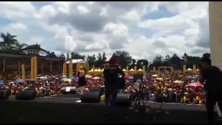 Fatin Shidqia "SALAHKAH AKU TERLALU MENCINTAIMU" 30 oktober 2016  jalan sehat with Energen SUKABUMI