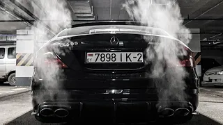 Cls 55Amg V8-kompressor 476Hp - Brutal drift, Exhaust sound & Accelerate