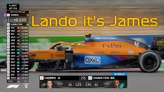 Lando it's James