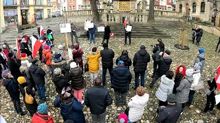 STOP segregacji sanitarnej! - protest w  Kłodzku.