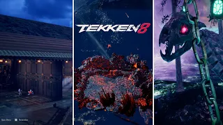 Tekken 8 - All Stage Background Details (No Cinematic Camera)2/2