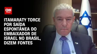 Itamaraty torce por saída espontânea do embaixador de Israel no Brasil, dizem fontes | LIVE CNN