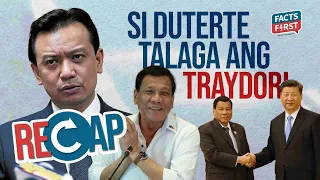 Trillanes: 'Si Duterte talaga ang traydor'