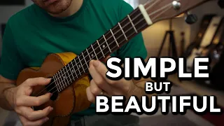 Simple Ukulele Fingerpicking Pattern with Amazing Sounding Chords