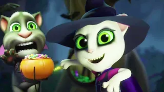 Talking Tom 👻 Espectáculo de Magia de Miedo 🎃 Halloween 2023 🔥 Dibujos Animados en Español