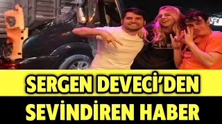 SERGEN DEVECİ'DEN SEVİNDİREN HABER. BAŞ BELASI OYUNCULARINI TAŞIYAN MİNİBÜS KAZA YAPMIŞTI