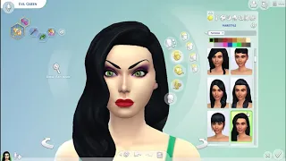 The Sims 4 Create a Sim Disney Villain (CAS)