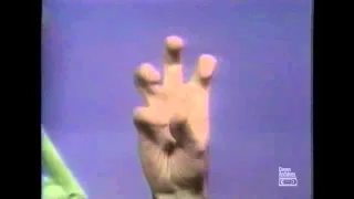 Classic Sesame Street  - Kermit talks about hands