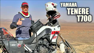 Antonio FREAK OUT with his new motorcycle: Yamaha TENERE T700 (E03). MOTORCYCLE TRIP through AFRICA