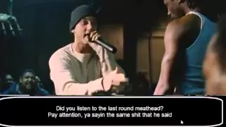 eminem 8 mile 3 last battles (with subs)