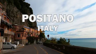 Positano, Italy - Driving Tour 4K