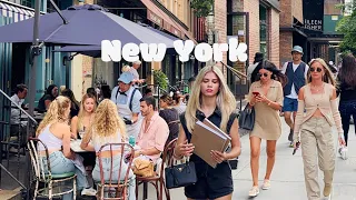 [4K]🇺🇸NYC Fall Walk🗽Greenwich Village to SoHo in Manhattan🍂🆒Gucci Wooster | Sept 2022