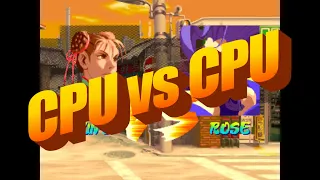 Longplay Street Fighter Alpha - CPU vs CPU
