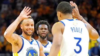 Jordan Poole Half Court 3! Warriors Dominate 2nd Half Game 2! 2022 NBA Finals Celtics vs Warriors