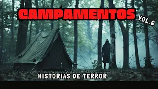 10 Relatos de Terror en Campamentos/ NUNCA ACAMPES EN ESTE BSOQUE