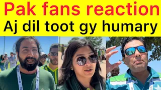 Pakistan fans heartbroken | how can we beat India ?