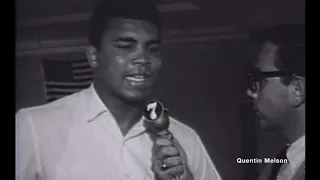 Muhammad Ali Apologizes to Ill. Gov after Ernie Terrell Fight Cancelled for Draft Comments (4/10/66)