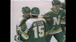 Chicago Blackhawks Minnesota North Stars Apr. 2, 1986 Highlights