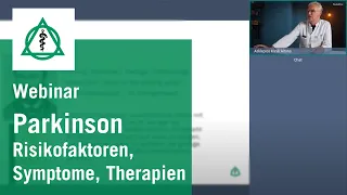 "Die Parkinson-Krankheit – Risikofaktoren, Symptome, Therapien" Webinar der Asklepios Klinik Altona